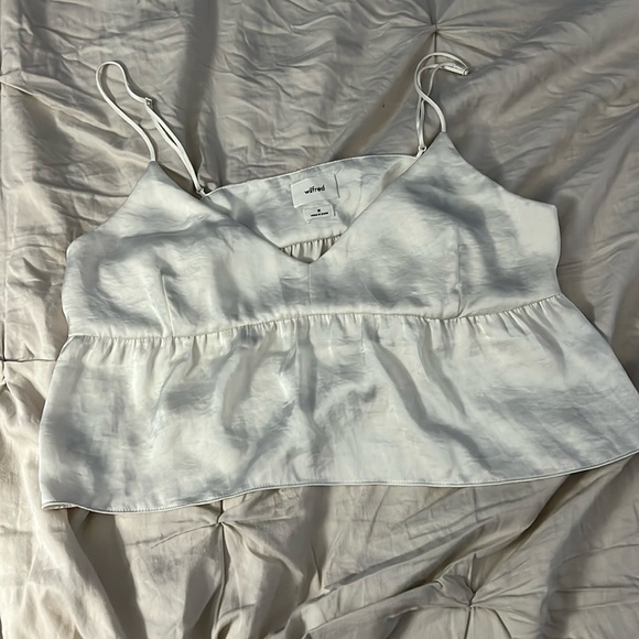Aritzia Crop Babydoll Tank - Picture 1 of 5